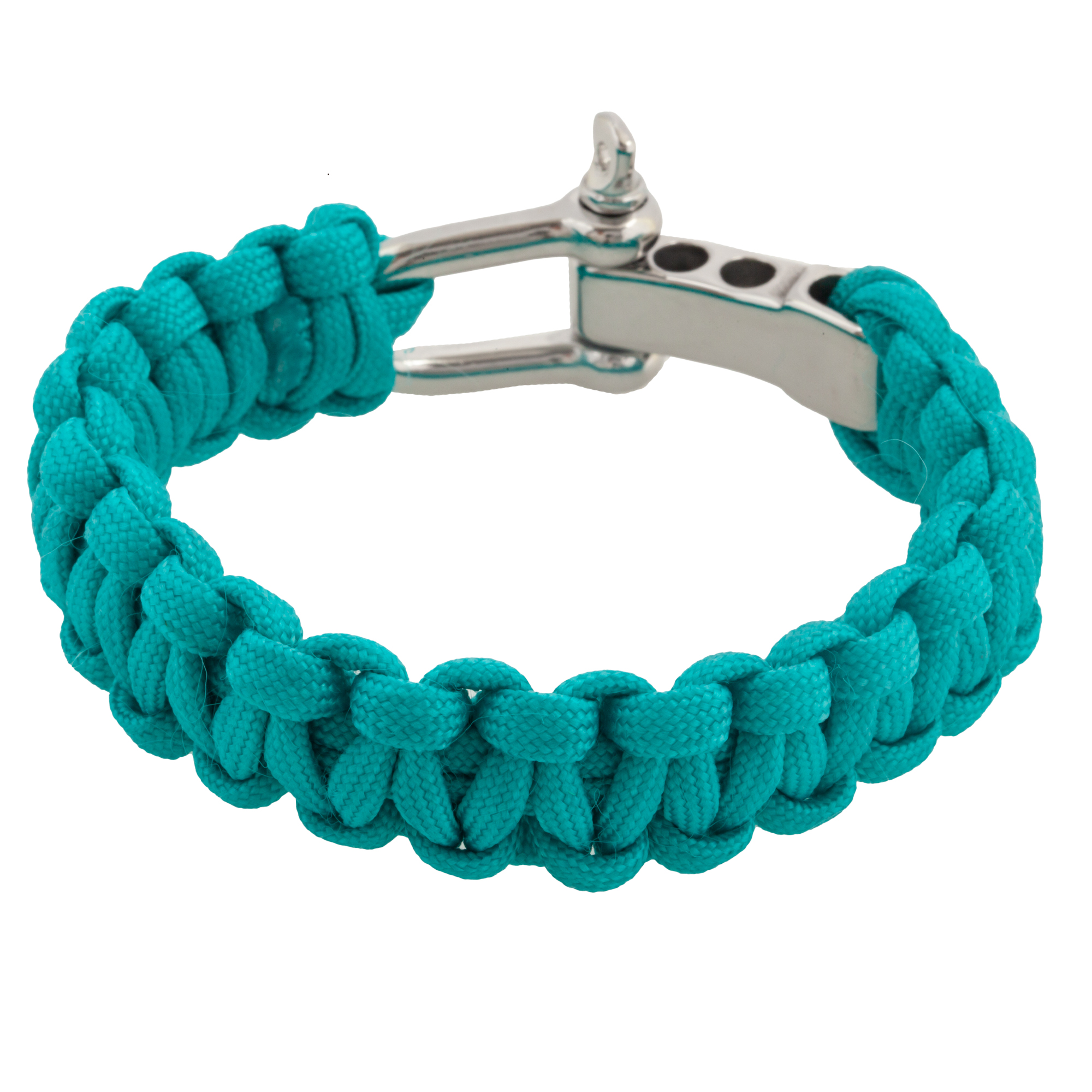 Men's Paracord bracelet Turquoise
